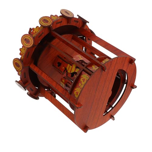 VICASKY 1 Stück Holzpuzzle Karussell Modell DIY Puzzle für Fördert Kreativität und Geduld Ergonomisches Design aus Hochwertigem Gefertigt Perfektes für Kleine Bastler VICASKY 1 Stück Holzpuzzle Karussell Modell DIY Puzzle für Fördert Kreativität und Geduld Ergonomisches Design aus Hochwertigem Gefertigt Perfektes für Kleine Bastler von VICASKY