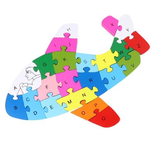 VICASKY 1 Stück Holzpuzzle für Kleinkinder Kreatives Lernspielzeug zur Frühen der Vorstellungskraft und Farberkennung für Jungen VICASKY 1 Stück Holzpuzzle für Kleinkinder Kreatives Lernspielzeug zur Frühen der Vorstellungskraft und Farberkennung für Jungen von VICASKY