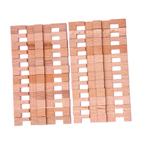 VICASKY 1 Stück Ineinandergreifendes 3D-puzzlekugel Iq-Puzzle Luban-Schloss Bambus von VICASKY