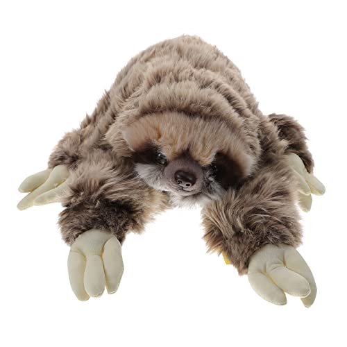 VICASKY 1 Stück Kuscheltiere Plüschbaumwoll Sloth Stofftier Niedliches Realistisches Design für Erwachsene Dekoration Kissen von VICASKY