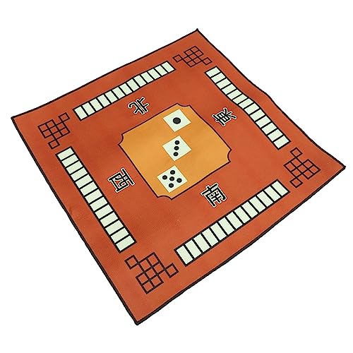 VICASKY 1 Stück Mahjong-tischdecke Mahjong-matten Schreibtischunterlage Für Schreibtisch Brettspiele Matte Abdeckung Für Tischspiele Billardtuch Spielkissen Flanell (polyesterfaser) Coffee von VICASKY