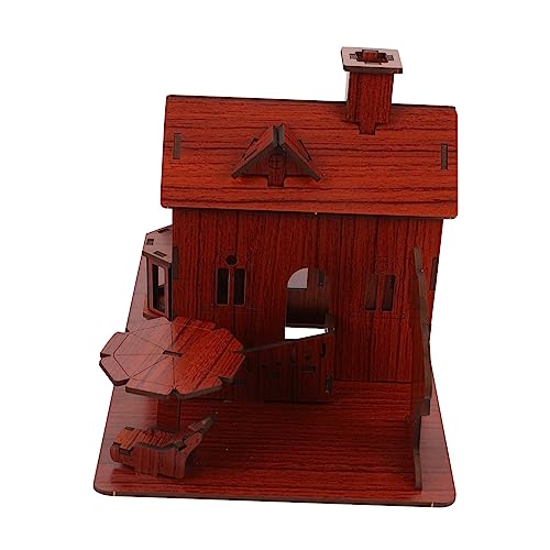 VICASKY 1 Stück Montieren Sie EIN Hausmodell Holzmontage Puzzle-Technik Baumodell aus Holz Bausätze Bauhandwerk Puzzle-Modell Holzpuzzle für die Schule Miniatur-Rätsel VICASKY 1 Stück Montieren Sie EIN Hausmodell Holzmontage Puzzle-Technik Baumodell aus Holz Bausätze Bauhandwerk Puzzle-Modell Holzpuzzle für die Schule Miniatur-Rätsel von VICASKY