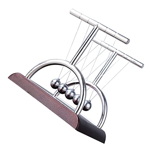 VICASKY 1 Stück Newton Bumper Ball Tischornament Kreatives Dekoratives Modell Physikalisches für Schreibtisch und Büro Langlebig für Zuhause und Unterricht VICASKY 1 Stück Newton Bumper Ball Tischornament Kreatives Dekoratives Modell Physikalisches für Schreibtisch und Büro Langlebig für Zuhause und Unterricht von VICASKY