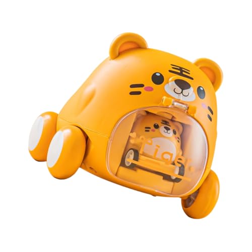 VICASKY 1 Stück Pull Back Tiger Fahrzeugspielzeug für Adorable Form Sicheres Material Fördert Hand Augen Koordination und Kreativität Jungen und Jahren von VICASKY