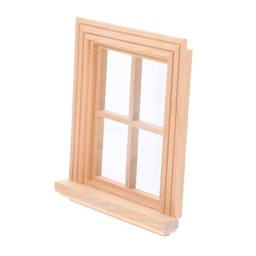VICASKY 1 Stück Puppenhaus Fenster und Zubehör für DIY Miniaturhaus Layouts Fördert Kreative Bastelprojekte und Dekorative Gestaltung VICASKY 1 Stück Puppenhaus Fenster und Zubehör für DIY Miniaturhaus Layouts Fördert Kreative Bastelprojekte und Dekorative Gestaltung von VICASKY