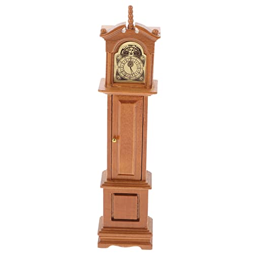 VICASKY 1 Stück Puppenhaus Standuhr Mini Standuhr Kaminuhren Hickory Uhren Für Antike Mini Standuhr Heimdekoration Uhren Für Wohnzimmer Miniatur Braunes Holz VICASKY 1 Stück Puppenhaus Standuhr Mini Standuhr Kaminuhren Hickory Uhren Für Antike Mini Standuhr Heimdekoration Uhren Für Wohnzimmer Miniatur Braunes Holz von VICASKY