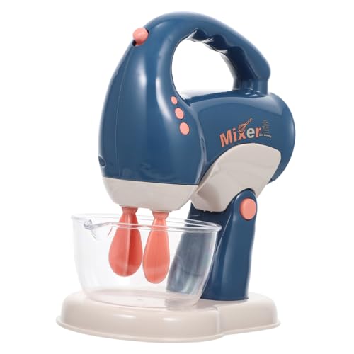 VICASKY 1 Stück Simulation Mixer Kinderspielzeug Kinderspielzeug Miniaturspielzeug Lernmöbel Haushaltsgeräte Mixer Kinderspielzeug Kunststoff Blau von VICASKY