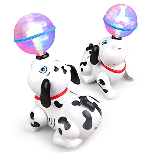 VICASKY 1 Stück Tanzendes elektrospielzeuge Rotierendes Spielzeuggeschenke für Elektrisches für Tanzender Roboter Musical Musik Hund Weiß VICASKY 1 Stück Tanzendes elektrospielzeuge Rotierendes Spielzeuggeschenke für Elektrisches für Tanzender Roboter Musical Musik Hund Weiß von VICASKY