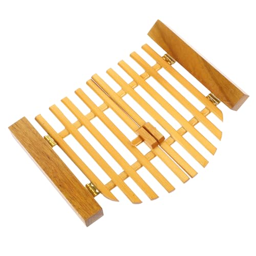 VICASKY Puppenhaus Mini Tor Bausatz Maßstab 112 Realistisches Holztor Miniatur Zubehör VICASKY Puppenhaus Mini Tor Bausatz Maßstab 112 Realistisches Holztor Miniatur Zubehör von VICASKY