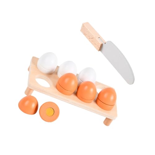 VICASKY 10 STK simulierte Eier aus Holz Kombinationsspielzeug Kleinkindspielzeug Requisitenspielzeug kinderküche Kitchen Küchenspielzeug zum VICASKY 10 STK simulierte Eier aus Holz Kombinationsspielzeug Kleinkindspielzeug Requisitenspielzeug kinderküche Kitchen Küchenspielzeug zum von VICASKY