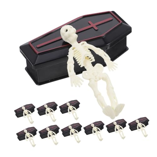 VICASKY 10 Sätze Halloween Prank Boxen aus Kunststoff Miniatur Dekoration für Halloween Feiern Spooky Party für Drinnen und Draußen VICASKY 10 Sätze Halloween Prank Boxen aus Kunststoff Miniatur Dekoration für Halloween Feiern Spooky Party für Drinnen und Draußen von VICASKY