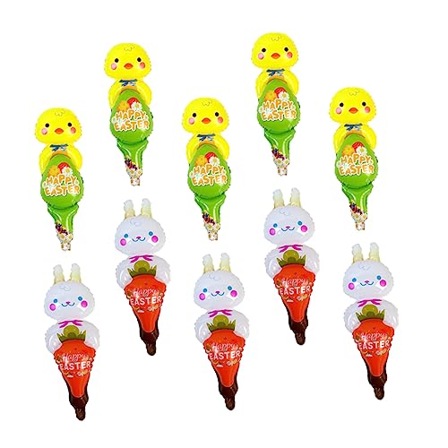 VICASKY 10 Stk. Ballon Aufblasbarer Stab für Ostern aufblasbares Aufblasbarer -Stab kluppe kiddibuzz balloon Cartoon aufblasbarer Stock Aufblasbarer -Party-Stick Sport VICASKY 10 Stk. Ballon Aufblasbarer Stab für Ostern aufblasbares Aufblasbarer -Stab kluppe kiddibuzz balloon Cartoon aufblasbarer Stock Aufblasbarer -Party-Stick Sport von VICASKY