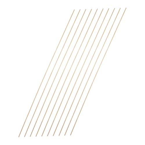 VICASKY 10 Stück Blankdrachen selber Machen für Flache Bambusstäbe Bambuswebprodukte Drachen zur Dekoration Bambusstöcke Drachen für Bambusweberei Kinderdrachen Beige von VICASKY