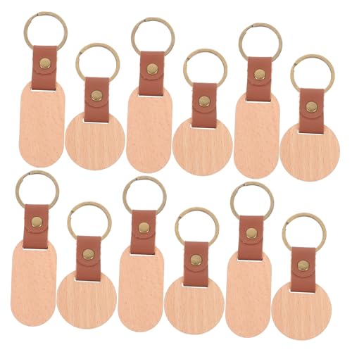 VICASKY 10 Stück Blanko Holz Schlüsselanhänger Unbearbeitete Holzrohlinge für Gravur Basteln DIY Projekte Oval Rund für und Dekoration VICASKY 10 Stück Blanko Holz Schlüsselanhänger Unbearbeitete Holzrohlinge für Gravur Basteln DIY Projekte Oval Rund für und Dekoration von VICASKY