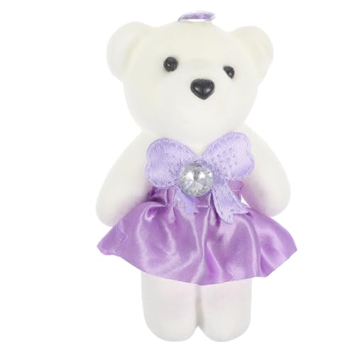 VICASKY 10 Stück Blumenstrauß dekorative Bärenpuppe ausgestopftes Bärentier Blumensträuße Dekoration Stoffbären Kuscheltier Blumen Stofftier weicher Stoffbär Plüsch Lavendel VICASKY 10 Stück Blumenstrauß dekorative Bärenpuppe ausgestopftes Bärentier Blumensträuße Dekoration Stoffbären Kuscheltier Blumen Stofftier weicher Stoffbär Plüsch Lavendel von VICASKY