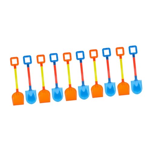 VICASKY 10 Stück Doppelschaufel -Set Schneeschaufel aus Kunststoff Strandschaufel Gartenschaufel für Plastikschaufel Sandschaufel Abs Zufällige Farbe von VICASKY
