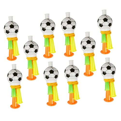 VICASKY 10 Stück Fußballhupe Pfeifenspielzeug Mini Fußballstadionhupen Fußballspiel Trompete Fußballveranstaltungen Hupen Fußballspielhupe Fußballspielhupe Jubel Requisitenhupe VICASKY 10 Stück Fußballhupe Pfeifenspielzeug Mini Fußballstadionhupen Fußballspiel Trompete Fußballveranstaltungen Hupen Fußballspielhupe Fußballspielhupe Jubel Requisitenhupe von VICASKY