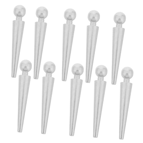VICASKY 10 Stück Metal Cribbage Pegs Robuste Punktestifte für Präzise Spielstandanzeige für Kartenspiele für Brettspiel Fans Einfache Handhabung und Verbessertes Spielerlebnis von VICASKY