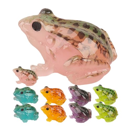 VICASKY 10 Stück Mikrolandschaftsfrosch Miniatur Dinosaurier Figuren Schwimmbad Mini-hausdekoration Tischdekoration Frosch-skulpturen- Mini-froschfigur Süßes Bürodekor Harz VICASKY 10 Stück Mikrolandschaftsfrosch Miniatur Dinosaurier Figuren Schwimmbad Mini-hausdekoration Tischdekoration Frosch-skulpturen- Mini-froschfigur Süßes Bürodekor Harz von VICASKY
