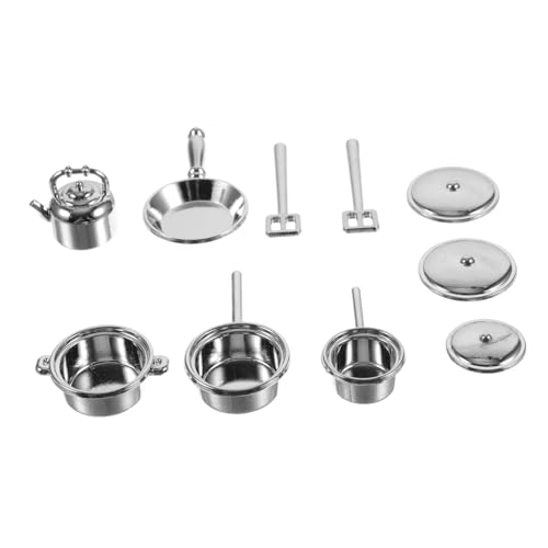 VICASKY 10 Stück Miniatur Küchenzubehör Set Teiliges Dollhouse Küchenutensilien Modell für Rollenspiele und Miniaturküchen Leichte und Sichere Materialien Detailreiche Gestaltung VICASKY 10 Stück Miniatur Küchenzubehör Set Teiliges Dollhouse Küchenutensilien Modell für Rollenspiele und Miniaturküchen Leichte und Sichere Materialien Detailreiche Gestaltung von VICASKY