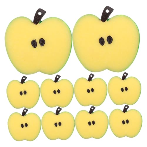 VICASKY 10 Stück Obst-Modell Apfel Künstliche Nahrungsmittel Zur Ausstellung Gefälschte Apfelscheiben Simulierte Fruchtscheiben Miniäpfel Künstlich Fruchtmodell Beige PVC VICASKY 10 Stück Obst-Modell Apfel Künstliche Nahrungsmittel Zur Ausstellung Gefälschte Apfelscheiben Simulierte Fruchtscheiben Miniäpfel Künstlich Fruchtmodell Beige PVC von VICASKY