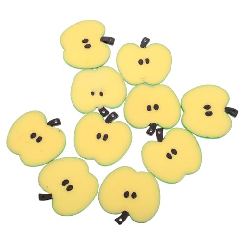 VICASKY 10 Stück Obst-Modell Kunstobst Aus Der Küche Essen Simuliertes Obst Künstliches Künstlicher Mini-Apfel Gefälschte Mini-äpfel Gefälschte Apfelscheiben PVC Beige VICASKY 10 Stück Obst-Modell Kunstobst Aus Der Küche Essen Simuliertes Obst Künstliches Künstlicher Mini-Apfel Gefälschte Mini-äpfel Gefälschte Apfelscheiben PVC Beige von VICASKY