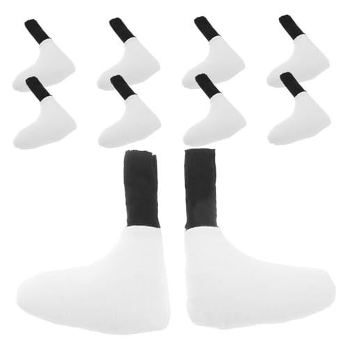 VICASKY 10 Stück Plüschpuppenzubehör Puppenzubehör Kleiner Puppenfuß Gefälschter Fuß Puppenbeinteile Gefälschte Gegliederte Fußpuppe Kleine Fußpuppe Herstellung Von DIY Beinpuppen von VICASKY