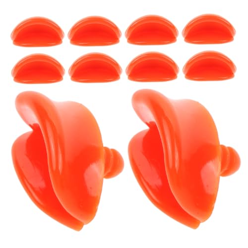 VICASKY 10 Stück Teiliges DIY Entenschnabel Zubehör für Plüschspielzeug Plastikschnäbel für Kreative Bastelprojekte und Einfache Ersatzteile für Tierfiguren und Spielzeuggestaltung VICASKY 10 Stück Teiliges DIY Entenschnabel Zubehör für Plüschspielzeug Plastikschnäbel für Kreative Bastelprojekte und Einfache Ersatzteile für Tierfiguren und Spielzeuggestaltung von VICASKY
