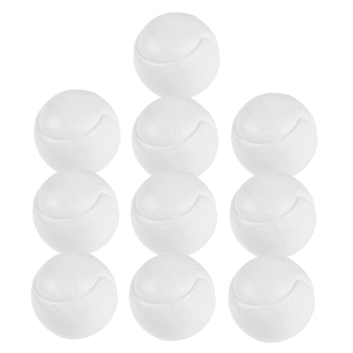 VICASKY 10 Stück Teiliges Kunststoff Bälle für Leichte Spielbälle für Outdoor Aktivitäten Vielseitig Einsetzbar für Sportübungen und Kreative Spiele Fördert Motorische Fähigkeiten VICASKY 10 Stück Teiliges Kunststoff Bälle für Leichte Spielbälle für Outdoor Aktivitäten Vielseitig Einsetzbar für Sportübungen und Kreative Spiele Fördert Motorische Fähigkeiten von VICASKY