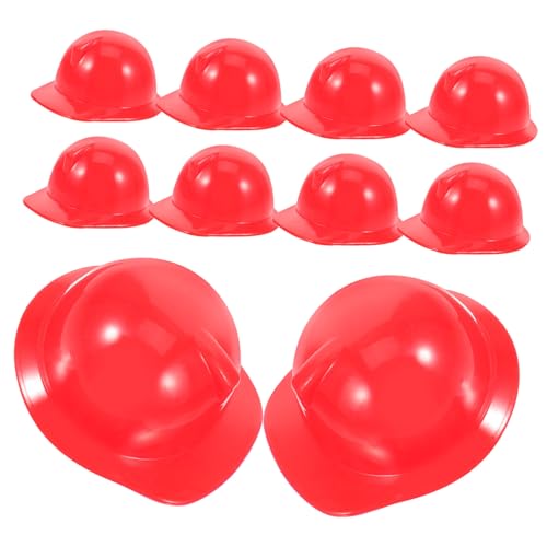 VICASKY 10 Stück Teiliges Mini Helm Detailgetreuer Roter Puppen kopfschutz für Kreative Dekoration und Fantasievolles Realistisch Gestalteter Miniatur Helm für Puppenhäuser VICASKY 10 Stück Teiliges Mini Helm Detailgetreuer Roter Puppen kopfschutz für Kreative Dekoration und Fantasievolles Realistisch Gestalteter Miniatur Helm für Puppenhäuser von VICASKY