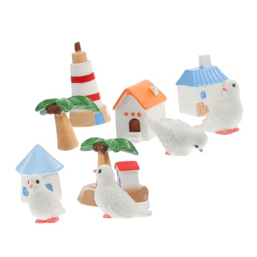 VICASKY 10 Stück Teiliges Miniatur Deko Lebensechte Mikro Landschaftsfiguren mit und Vielseitige DIY Dekoration für Zuhause Szenerie Zubehör für Mini Gärten und Sandtische VICASKY 10 Stück Teiliges Miniatur Deko Lebensechte Mikro Landschaftsfiguren mit und Vielseitige DIY Dekoration für Zuhause Szenerie Zubehör für Mini Gärten und Sandtische von VICASKY