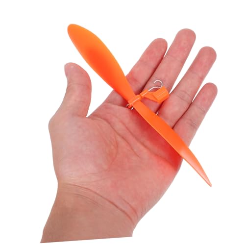 VICASKY 10stücke Modellpropeller Für Flugzeuge Kompatibel Mit Thunderbird-Segelflugzeug Und Tiger-Hubschrauber Inklusive Gummibandsystem Für Stabilen Flug Und Lange Flugdauer Geeignet von VICASKY
