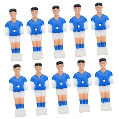 VICASKY 10 Stück Teiliges Tischfußball Figuren aus Hochwertigem Kunststoff Langlebige und Verschleißfeste Soccer Player Spielfiguren Standardgroß Passend für Tischkicker mit VICASKY 10 Stück Teiliges Tischfußball Figuren aus Hochwertigem Kunststoff Langlebige und Verschleißfeste Soccer Player Spielfiguren Standardgroß Passend für Tischkicker mit von VICASKY