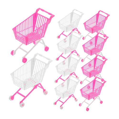 VICASKY Realistisches Mini-einkaufswagen-Set Aus Kunststoff Kinderwagen Für Die Früherziehung Heimdekoration Kinderspielzeug VICASKY Realistisches Mini-einkaufswagen-Set Aus Kunststoff Kinderwagen Für Die Früherziehung Heimdekoration Kinderspielzeug von VICASKY