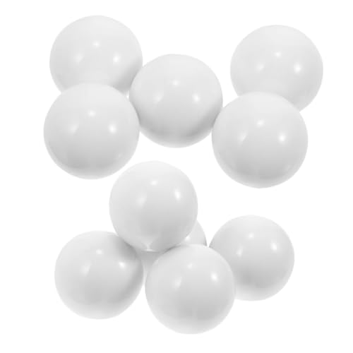 VICASKY 10 Stück Weiß Acryl Ersatzkugeln für Zubehör für Spieltisch Party und Geselligkeit Glatte Kugeln für Mehrspieler Unterhaltung VICASKY 10 Stück Weiß Acryl Ersatzkugeln für Zubehör für Spieltisch Party und Geselligkeit Glatte Kugeln für Mehrspieler Unterhaltung von VICASKY