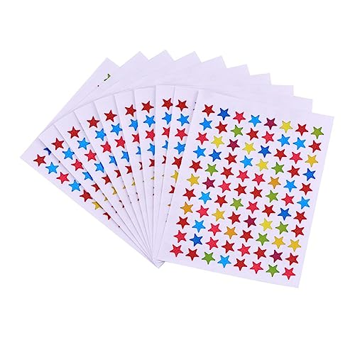 VICASKY 10 Stücke Klebstoff Label Aufkleber Mini Aufkleber Belohnung Aufkleber Stern Aufkleber VICASKY 10 Stücke Klebstoff Label Aufkleber Mini Aufkleber Belohnung Aufkleber Stern Aufkleber von VICASKY