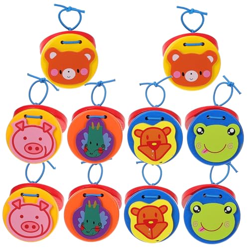 VICASKY Instrumentenkastagnetten – 10 Stück Für Kinder Mit Cartoon-mustern Musikwahrnehmungsfähigkeiten VICASKY Instrumentenkastagnetten – 10 Stück Für Kinder Mit Cartoon-mustern Musikwahrnehmungsfähigkeiten von VICASKY