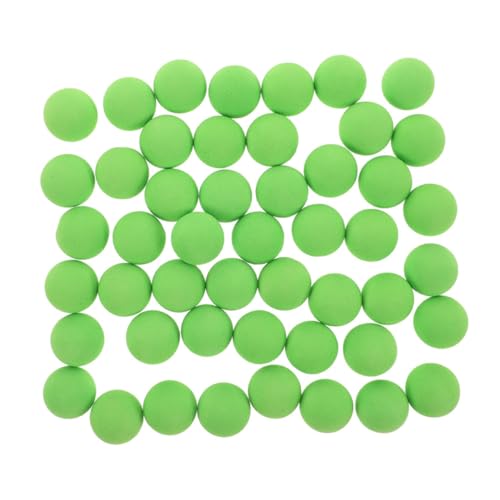 VICASKY 100 STK Schwammbombe Mini- Trainer Ohrsaugnäpfe Zielübung Außenaktivitäten Karneval Spiele Combo elektrische Schießscheibe Schaum Light Green von VICASKY
