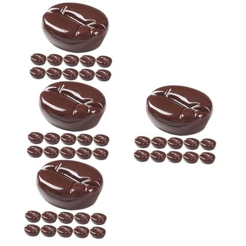 VICASKY 100 STK Simulierte Kaffeebohnen Eine Armatur Künstliche Kaffeebohnen Bastelzubehör -Requisite DIY-Handwerk Handyhülle- Schmuckverzierung Restaurant-Requisite Harz VICASKY 100 STK Simulierte Kaffeebohnen Eine Armatur Künstliche Kaffeebohnen Bastelzubehör -Requisite DIY-Handwerk Handyhülle- Schmuckverzierung Restaurant-Requisite Harz von VICASKY
