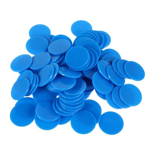 VICASKY 100 Stück Farbige Spielchips Runde Zählchips für Brettspiele Bingo Poker und Mathematikspiele Praktische und Langlebige Spielmarken für Familien und Partyspiele VICASKY 100 Stück Farbige Spielchips Runde Zählchips für Brettspiele Bingo Poker und Mathematikspiele Praktische und Langlebige Spielmarken für Familien und Partyspiele von VICASKY