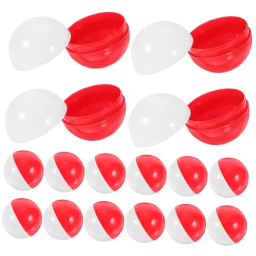 VICASKY 100 Stück Gacha-Ball würfelunterlage leds leuchtmittel plastikkugel süssigkeiten aufbewahrungsbox plastikball klein Schwarz Spender Plastikverpackungsball leere, befüllbare Kugeln von VICASKY