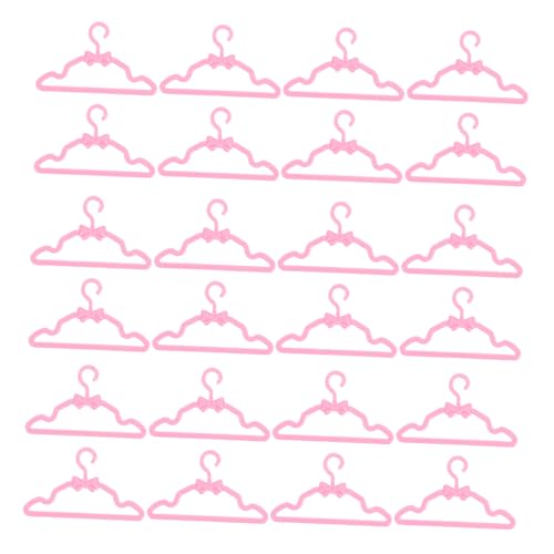 VICASKY 100 Stück Kleiderbügel mit Fliege für kinderspielzeug tapete pink hühner Pinker Miniatur-Puppenoutfit-Kleiderbügel Mini-Kleiderbügel Plastik Rosa VICASKY 100 Stück Kleiderbügel mit Fliege für kinderspielzeug tapete pink hühner Pinker Miniatur-Puppenoutfit-Kleiderbügel Mini-Kleiderbügel Plastik Rosa von VICASKY