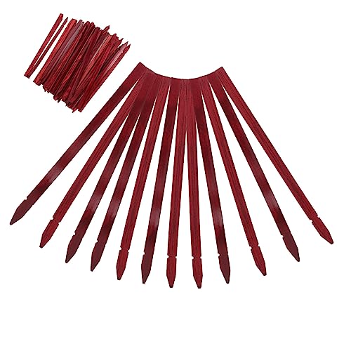 VICASKY 100 Stück Leere Chinesische Wahrsagestäbe aus Bambus Vintage Stil für Buddhistische Divination Spiel Zubehör Praktische Glücksstäbe für Tempel und Freizeitspaß von VICASKY