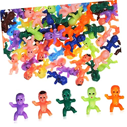 VICASKY 100 Stück Mini Plastikbabys Kreative Figuren für Party Dekorationen für Shower und Geburtstagsfeiern Niedliche Mini Puppen für und Spiele VICASKY 100 Stück Mini Plastikbabys Kreative Figuren für Party Dekorationen für Shower und Geburtstagsfeiern Niedliche Mini Puppen für und Spiele von VICASKY