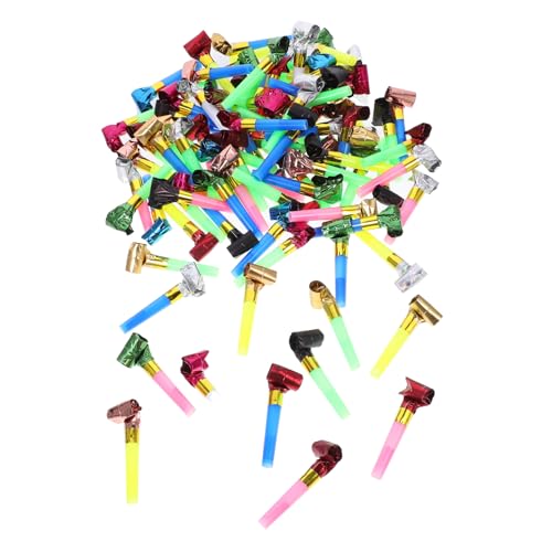 VICASKY 100 Stück Teiliges Partygebälse Kindergeburtstag Lärmmacher Tröten mit Langlebigem Material Geeignet für Silvester Hochzeit Shower Festtagsfeiern und Sportveranstaltungen VICASKY 100 Stück Teiliges Partygebälse Kindergeburtstag Lärmmacher Tröten mit Langlebigem Material Geeignet für Silvester Hochzeit Shower Festtagsfeiern und Sportveranstaltungen von VICASKY
