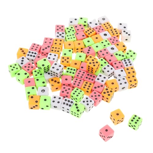 VICASKY Pädagogischer Lernwürfel 6-seitiger Mini-würfel Mit Quadratischen Ecken Für Jungen Und Mädchen von VICASKY