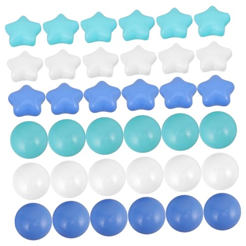 VICASKY 100St Bunte Meeresbälle Sternform Indoor Babyspielzeug bunt für Kleinkinder Außen Bälle für Bällebad Spielzeugbälle aus Kunststoff Plastik VICASKY 100St Bunte Meeresbälle Sternform Indoor Babyspielzeug bunt für Kleinkinder Außen Bälle für Bällebad Spielzeugbälle aus Kunststoff Plastik von VICASKY