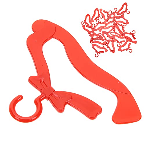 VICASKY 100St Spielzeugaufhänger Kleiderbügel Aufbewahrungsboxen Wäscheständer für puppenkleidung puppenbügel Clothes Hangers Kleiderständer für Puppen Kleiner puppenaufhänger Plastik rot VICASKY 100St Spielzeugaufhänger Kleiderbügel Aufbewahrungsboxen Wäscheständer für puppenkleidung puppenbügel Clothes Hangers Kleiderständer für Puppen Kleiner puppenaufhänger Plastik rot von VICASKY