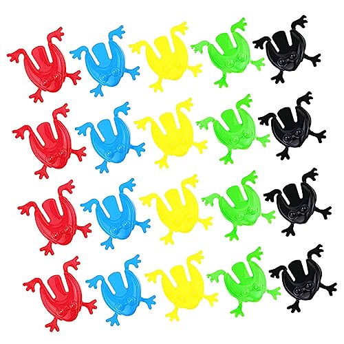 VICASKY 100St frösche springen Frosch Springspielzeug Finger drücken Frösche Mini- Pressspielzeug springende Tierspielzeuge lustige Hüpfspielzeuge Plastik VICASKY 100St frösche springen Frosch Springspielzeug Finger drücken Frösche Mini- Pressspielzeug springende Tierspielzeuge lustige Hüpfspielzeuge Plastik von VICASKY
