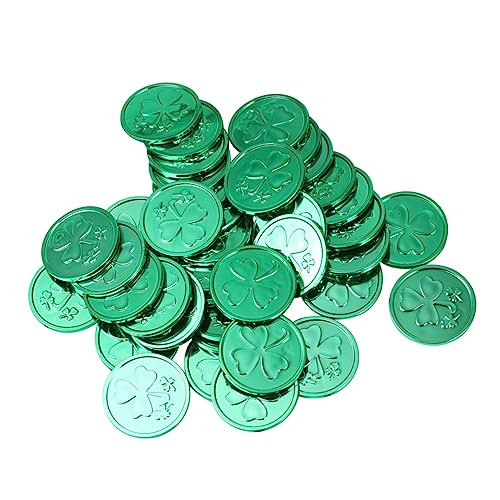 VICASKY Irland Festival Spielzeug 100pcs Kunststoff Spielzeug St. Patricks Day Dekorationen Requisiten von VICASKY